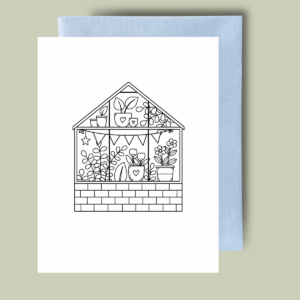 "Colour Me" Teacher Appreciation Card GREENHOUSE