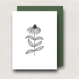 Notecard - Coneflower