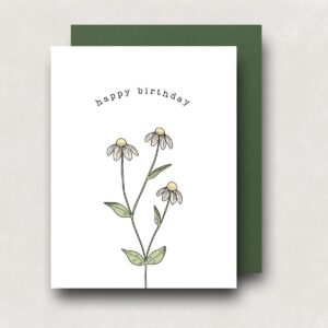 Birthday Card - Chamomile