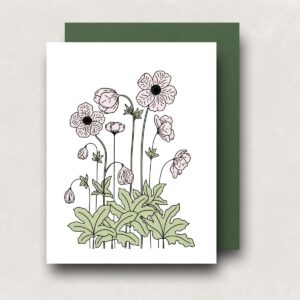 Notecard - Anemone