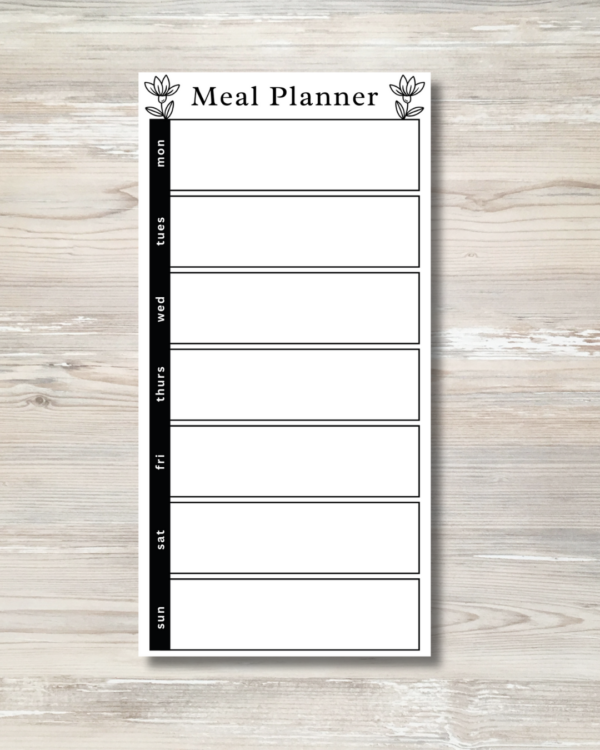 Notepad - Meal planner