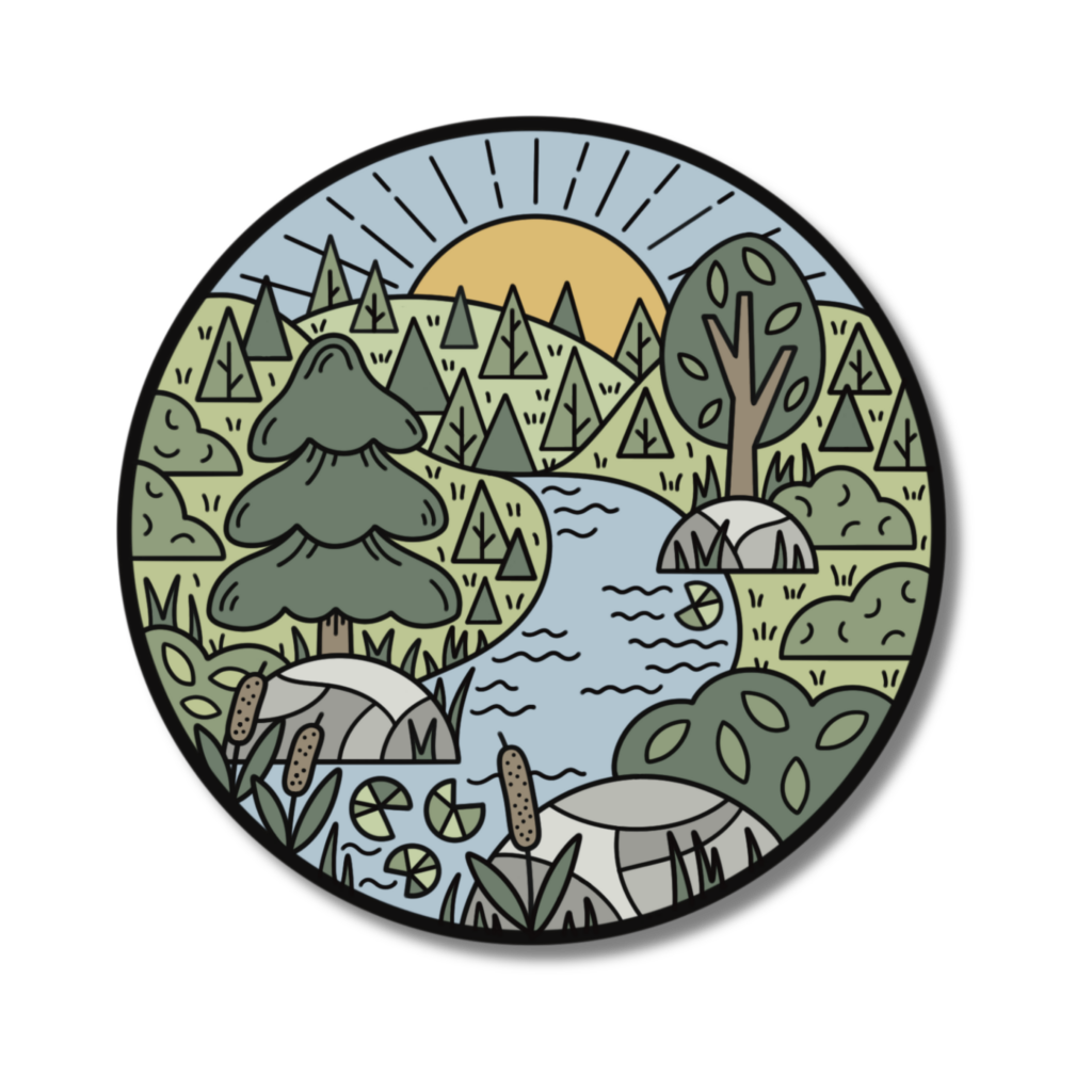 Sticker - Wilderness Creek