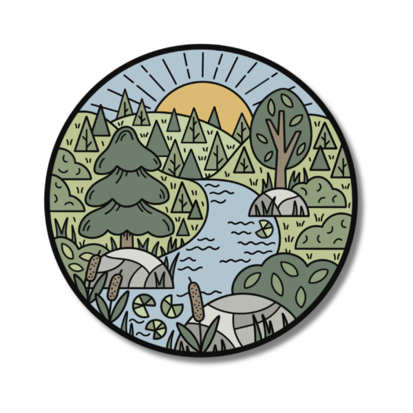 Sticker - Wilderness Creek